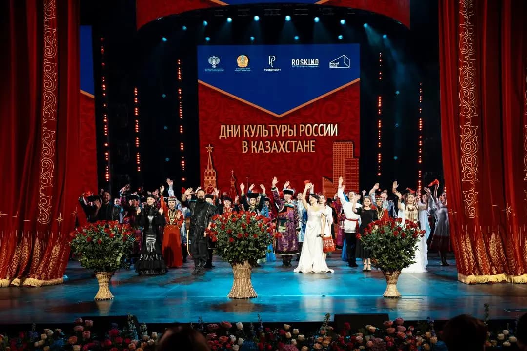 Opening of Days of Russian Culture in the Republic of Kazakhstan in Astana Marked by Grand Gala Concert of Masters of Arts
