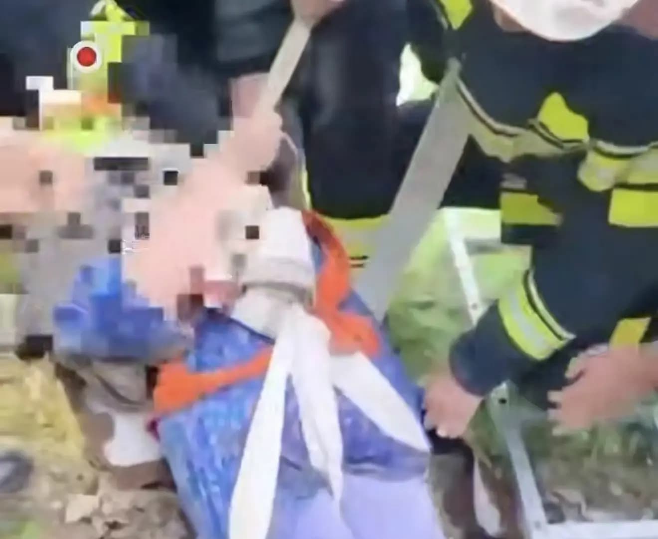 Elderly woman falls into open sewer pit in Shymkent