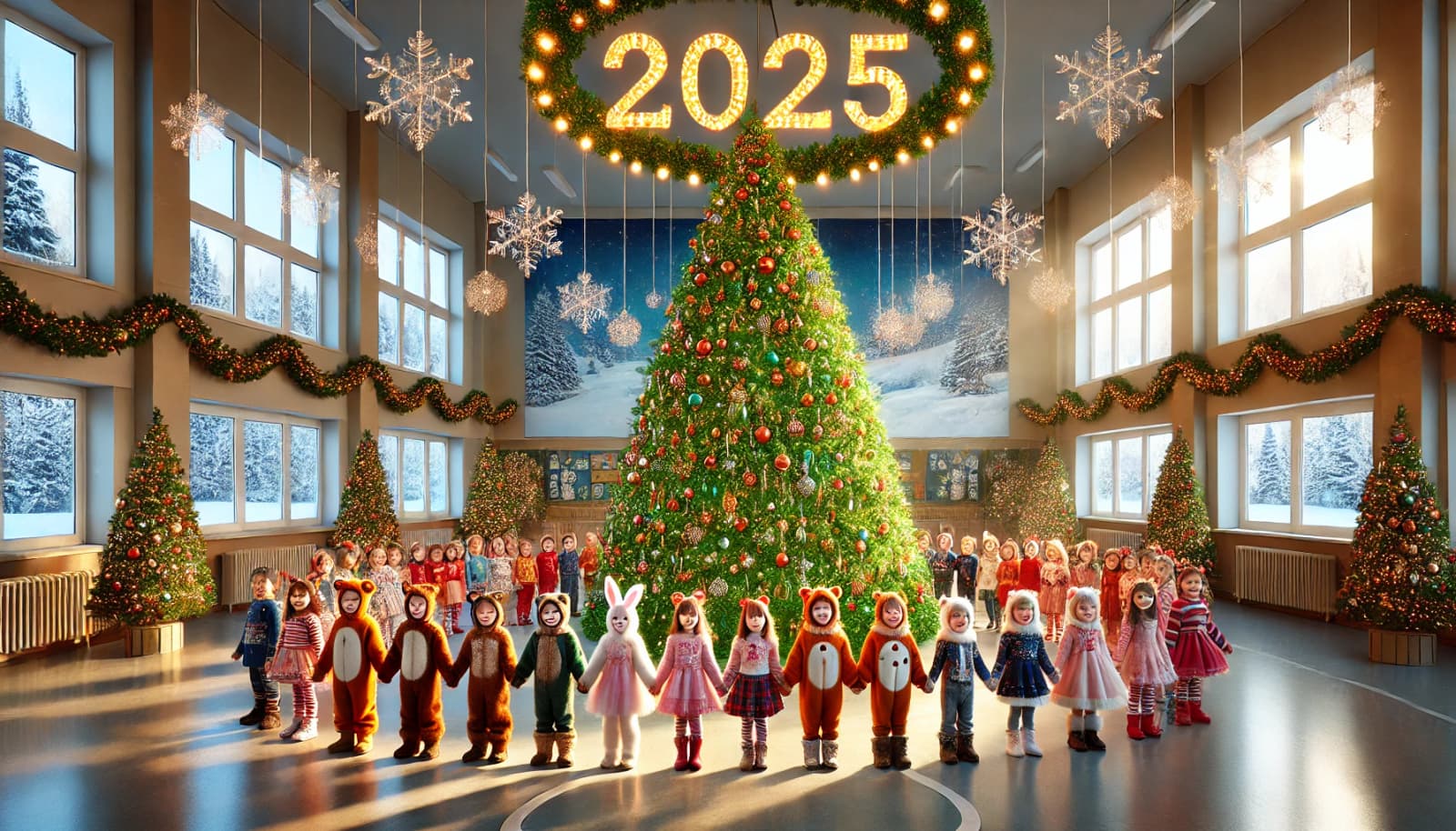 Сценарий - Жаңа жылға қадам: Балабақшадағы ертегідей кеш