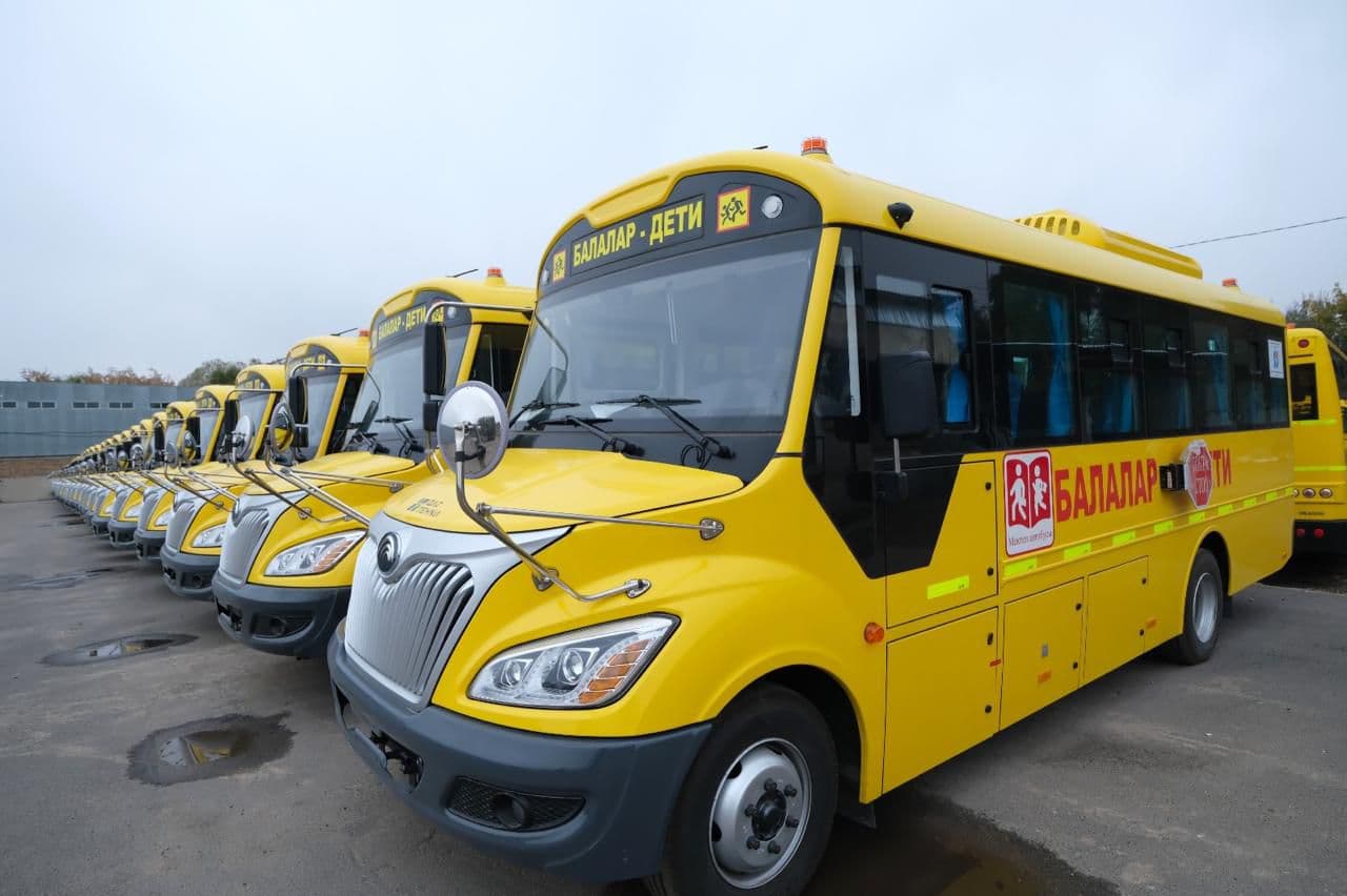 Алматыда 2025 жылы тағы 100 мектеп автобусы сатылып алынады