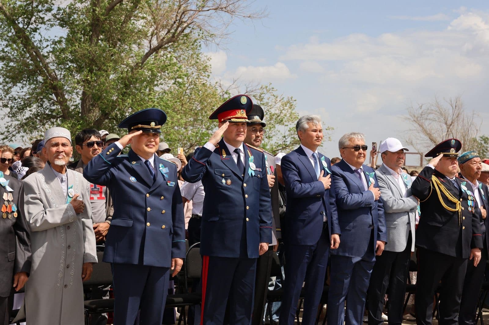 Ұлытау облысында Ұлы Отан соғысындағы Жеңістің 80 жылдығы аталып өтті