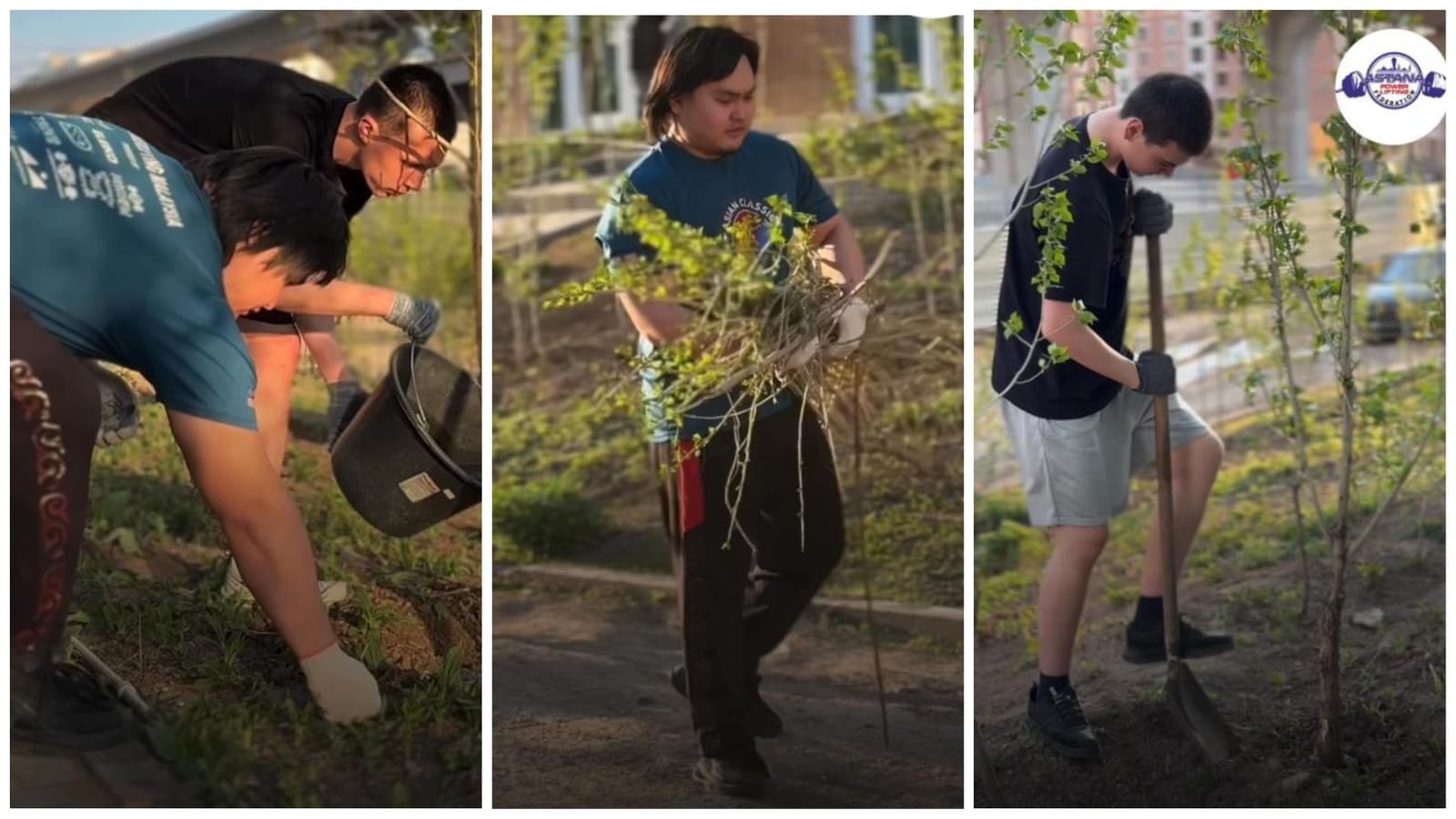 Елордалық пауэрлифтерлер «Таза Қазақстан» акциясына қосылды