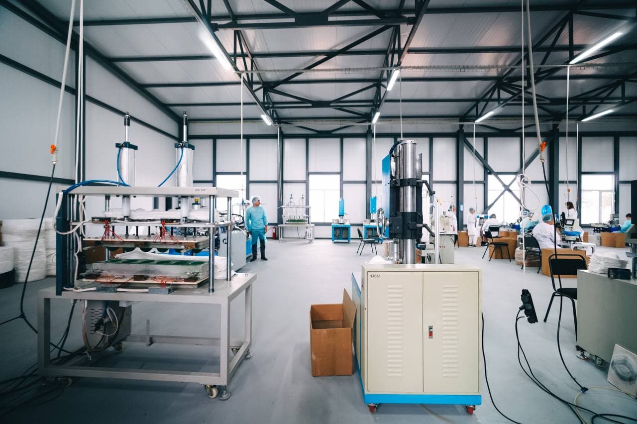 Ұлытау облысында респиратор шығаратын зауыт ашылды