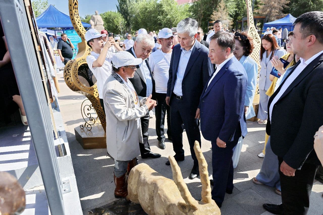 «Қазақстанның үздік тауары»: 70-ке жуық ұлытаулық кәсіпкер өңірлік көрме-байқауына қатысты