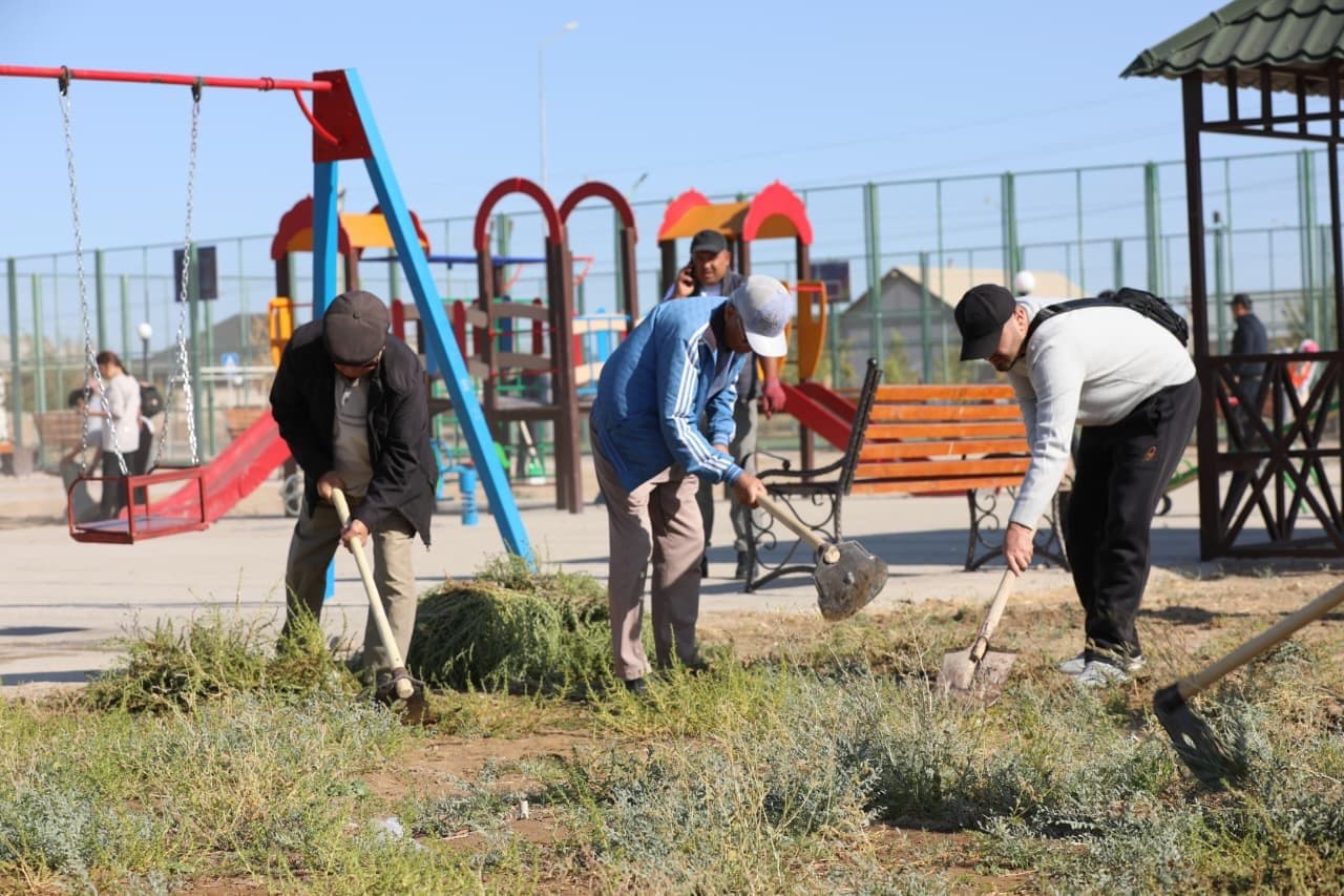Түркістан қаласында World Cleanup Day аясында сенбілік шарасы өтті