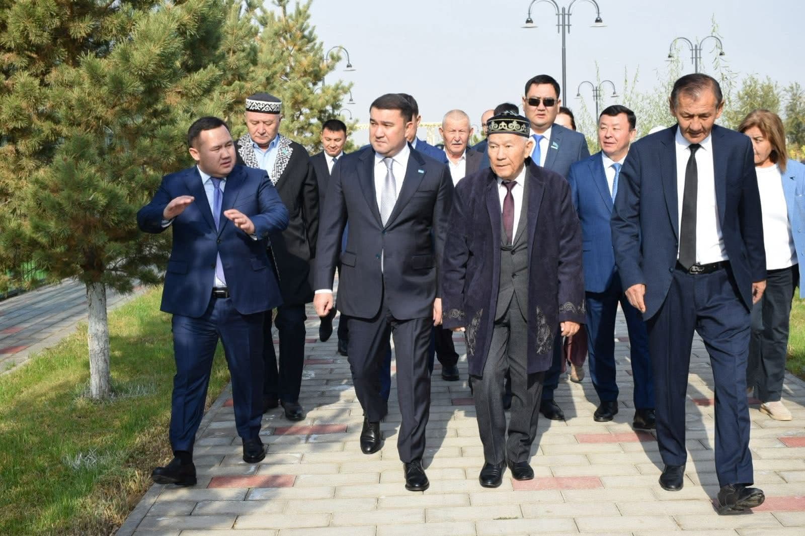 Түркістан қаласындағы «Парасат» саябағы жаңғыртудан өтті