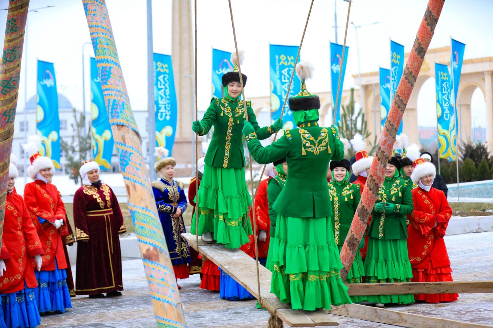 Ақтөбе өңірінде «Сыбаға – 2025» ұлттық дәстүрлер фестивалі өтіп жатыр