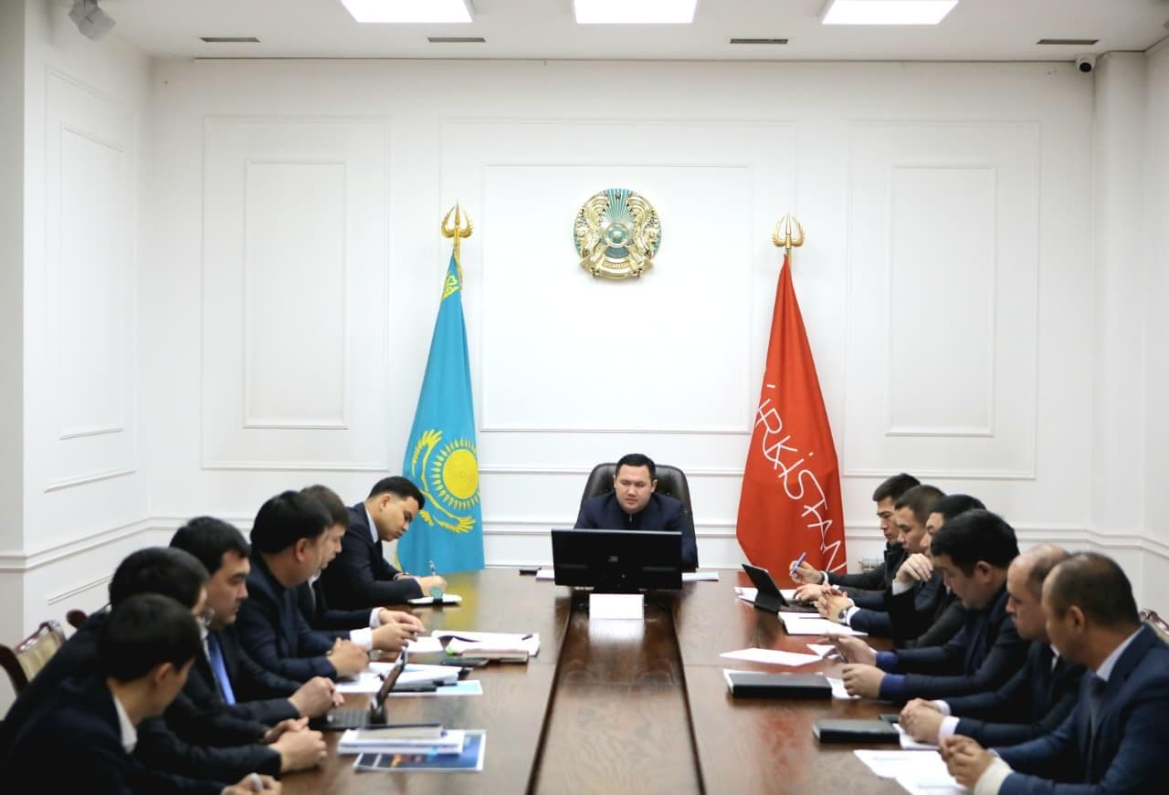 Түркістан қаласындағы көпқабатты тұрғын үйлердің  құрылысы бойынша арнайы жиын өтті