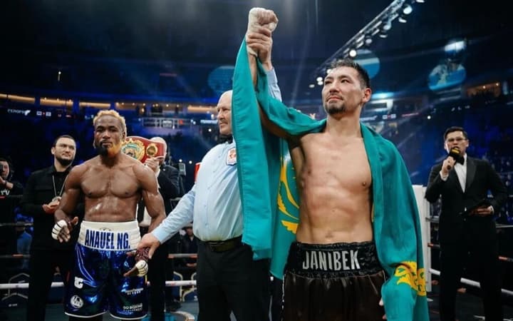 Допинг дауына іліккен Жәнібек Әлімханұлы чемпиондық белбеулерін сақтап қалды