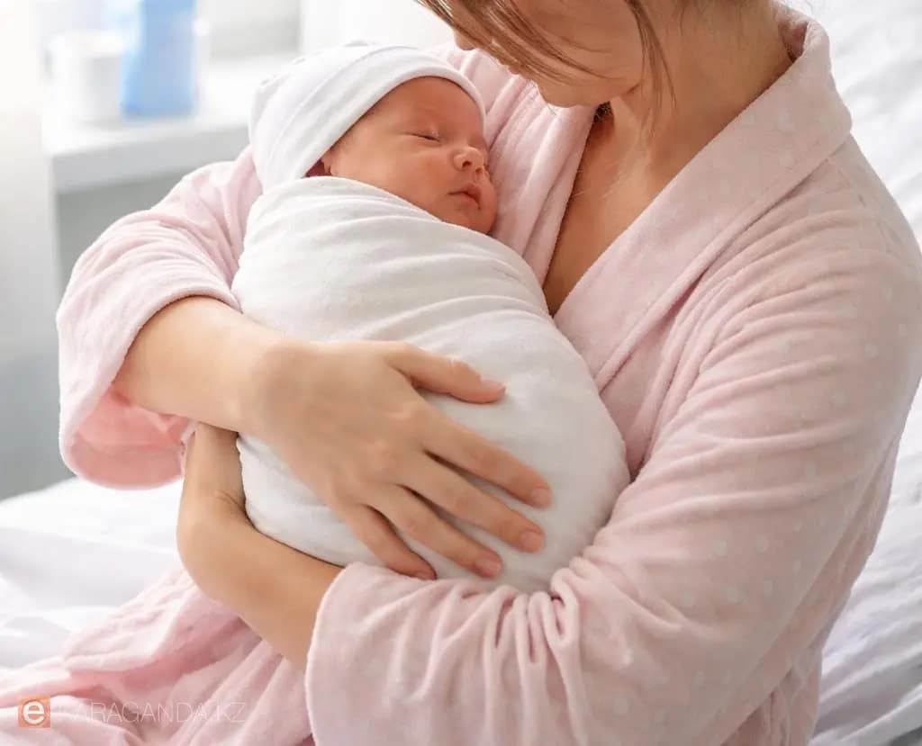 В Темиртау 48-летняя женщина родила 13-го ребенка