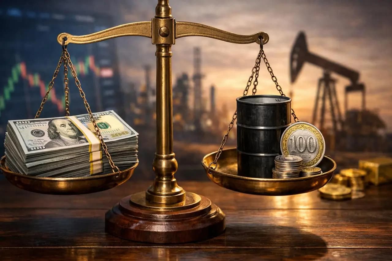 Сильный доллар перевешивает эффект дорогой нефти для тенге — эксперт