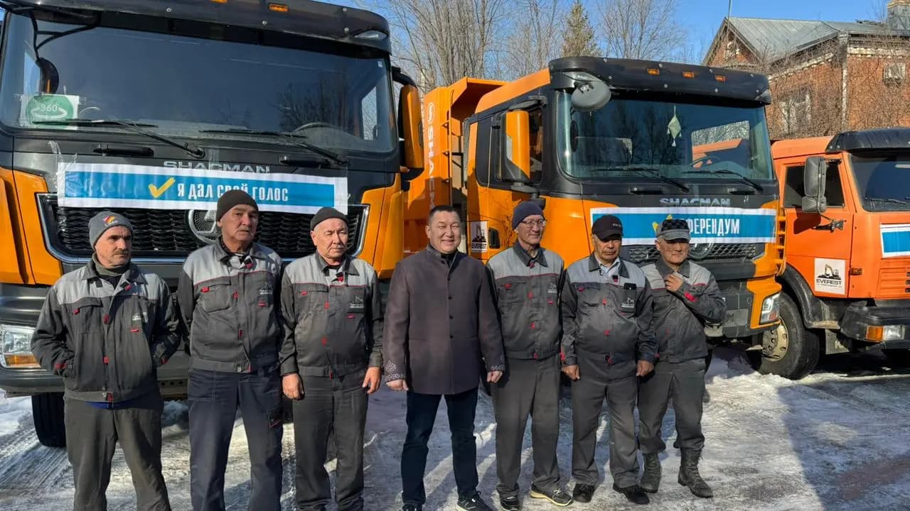 Бір мақсат, бір бағыт: «Everest Logistics Company» үжымы референдумға ұйымшылдықпен келді