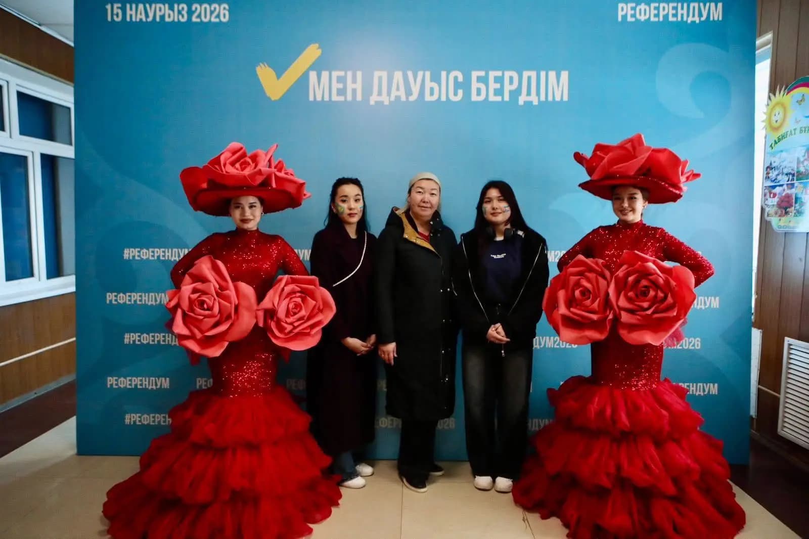 Түркістан қаласында «Гүлдер патшайымы» референдумға қатысты