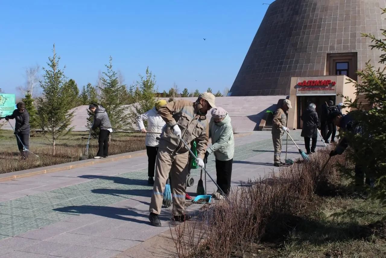 «Таза Қазақстан»: елордалық музей ұжымдары қала тұрғындарына үлгі болды