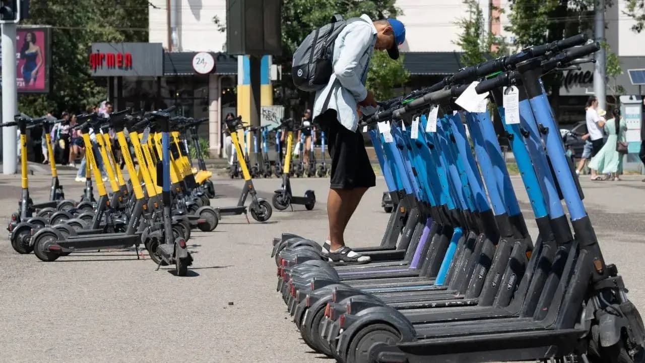 Астанадағы самокатшыларға «Сергек» камералары аң аулайды: айыппұлдан қашу мүмкін емес