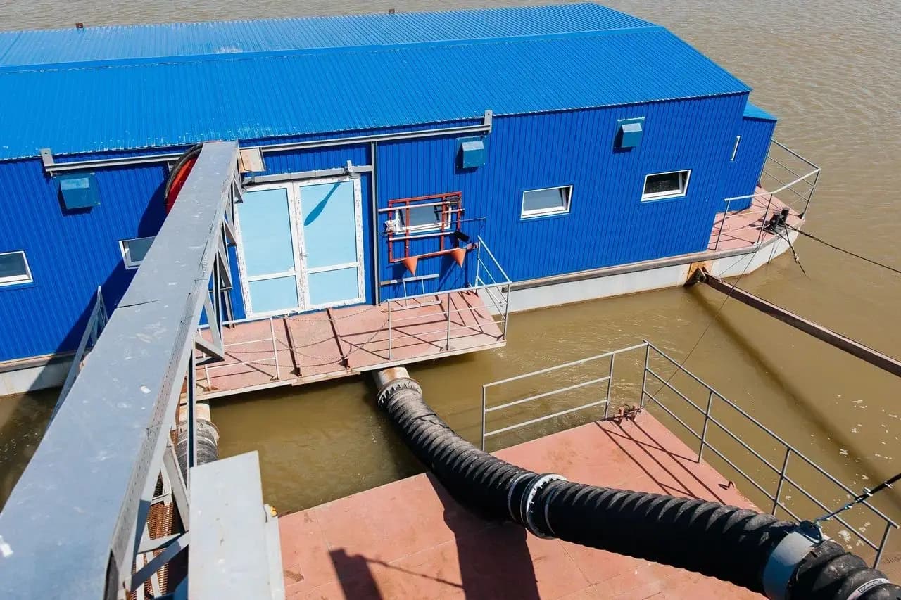 В Атырау завершено строительство крупнейшей водоочистительной станции