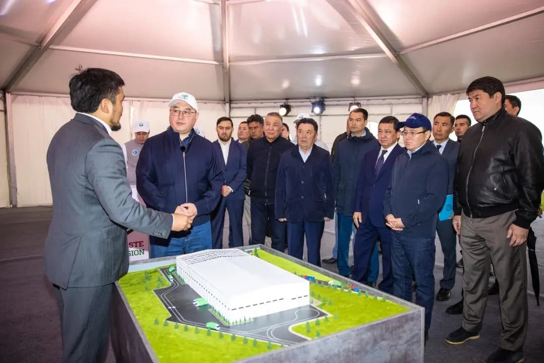 Алматы облысында қалдықтарды өңдейтін зауыт құрылысы басталды