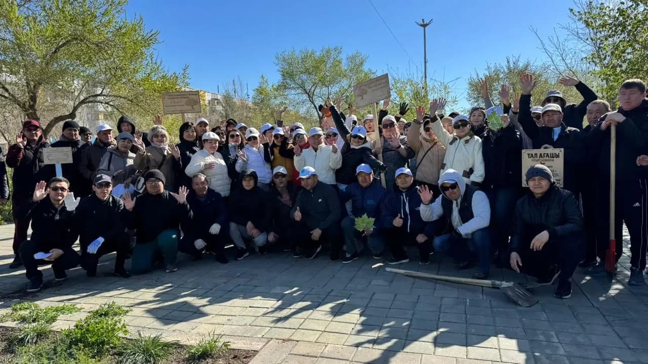 Ұлытау облысында «Таза Қазақстан» акциясы аясында жалпыоблыстық сенбілік өтті