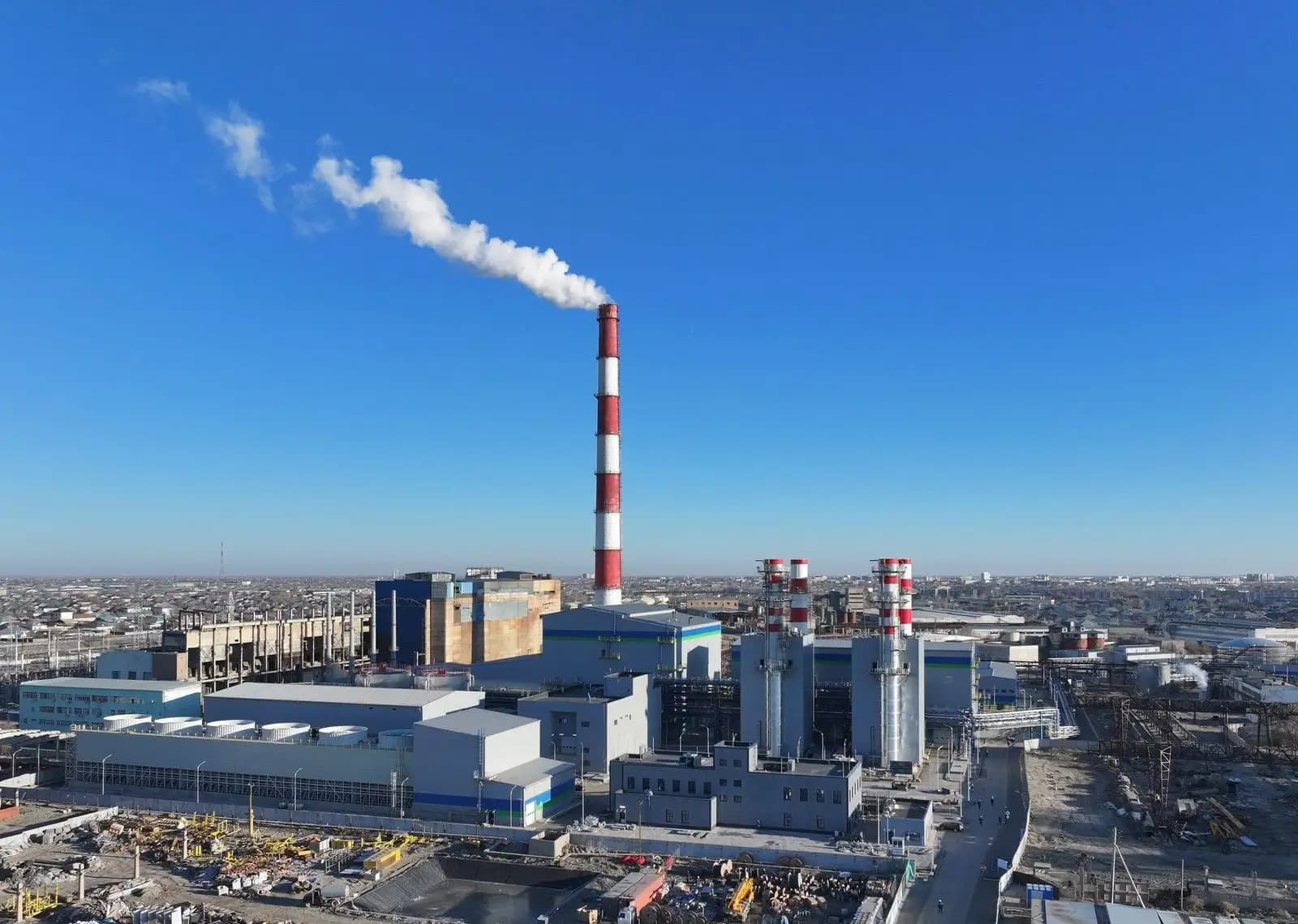 Қызылордадағы жаңа жылу-электр орталығында электр энергиясы өндірілуде