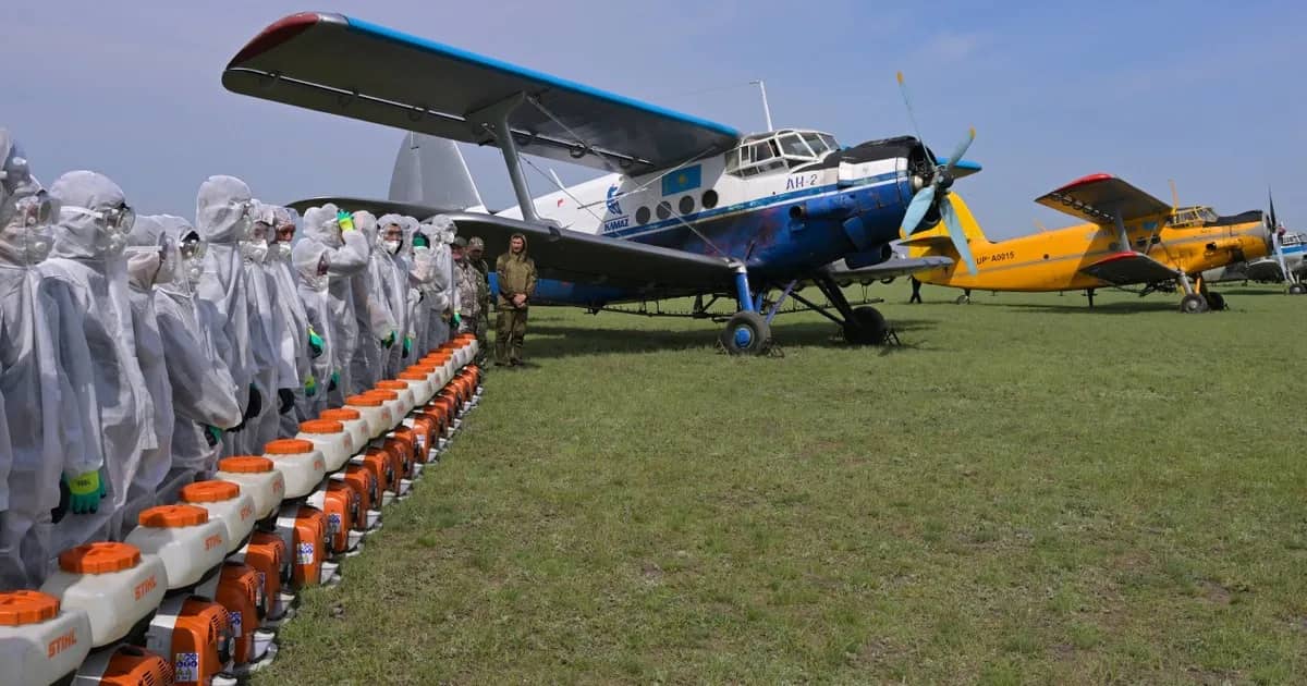 10 light aircraft to be deployed to fight mosquitoes in Pavlodar region