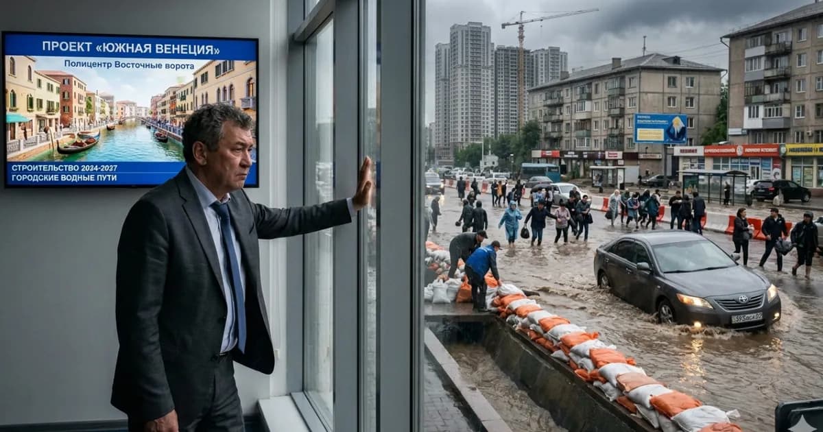 Almaty's 'Venetian Chronicles': Will the City Sink Underwater?