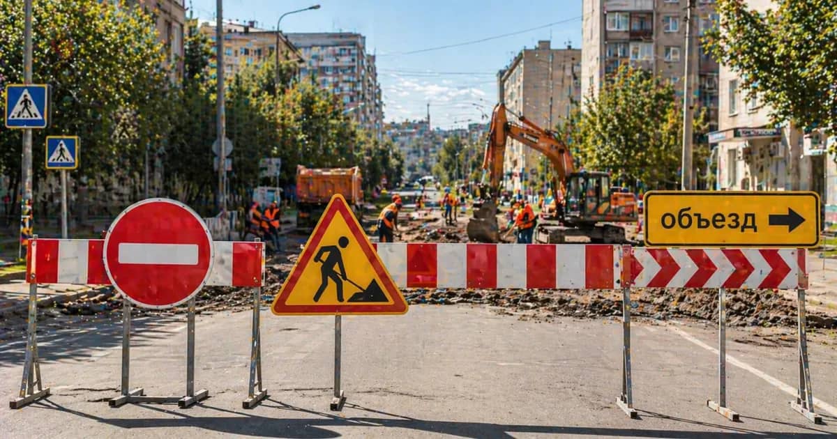 Astana closes section of Abai Avenue: road repairs to last until May 3