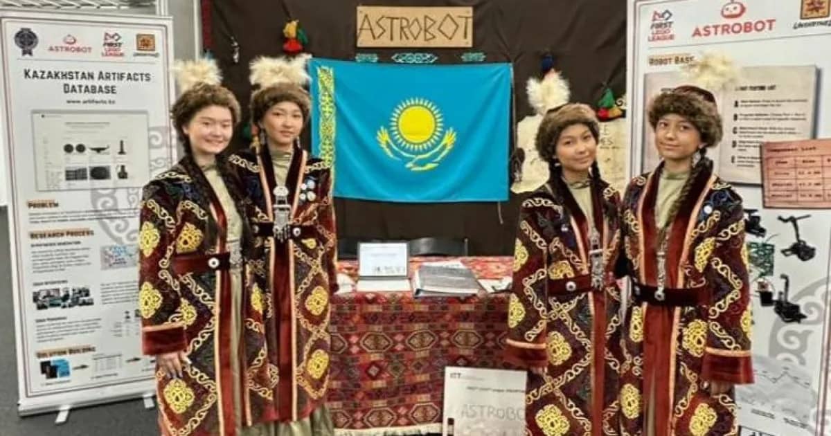Astana schoolchildren win international robotics championship in UK
