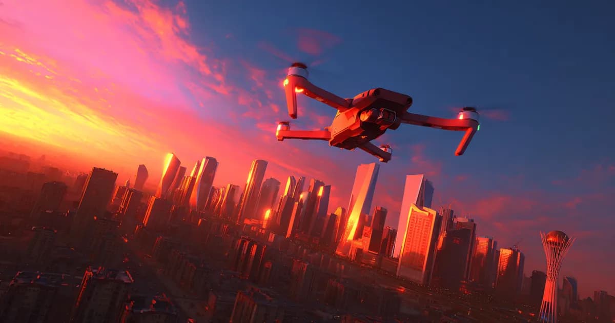 Drones to be launched over Kazakh cities: a new era in construction