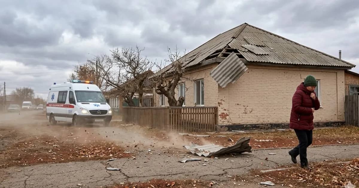 В Павлодарской области ураган госпитализировал женщину