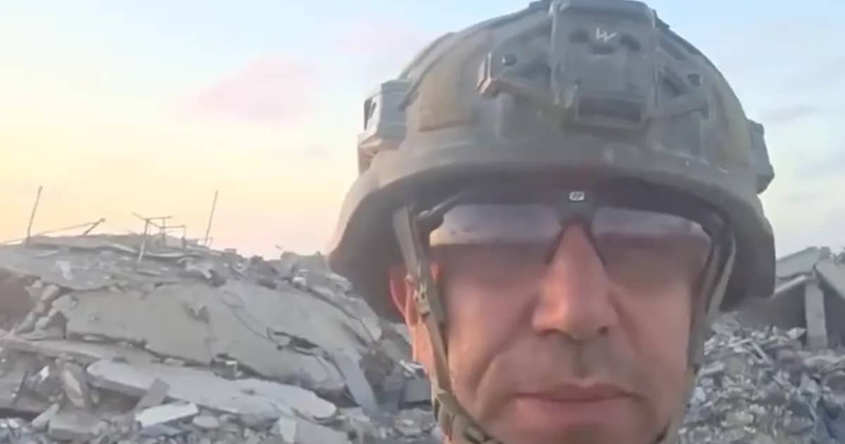 Israeli soldier shows Gaza's Beit Hanoon completely flattened