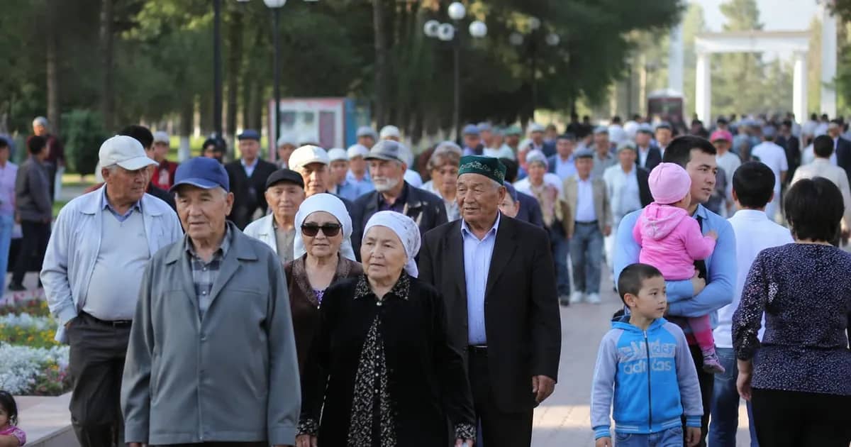 Kazakhstan is aging: 33 elderly per 100 children