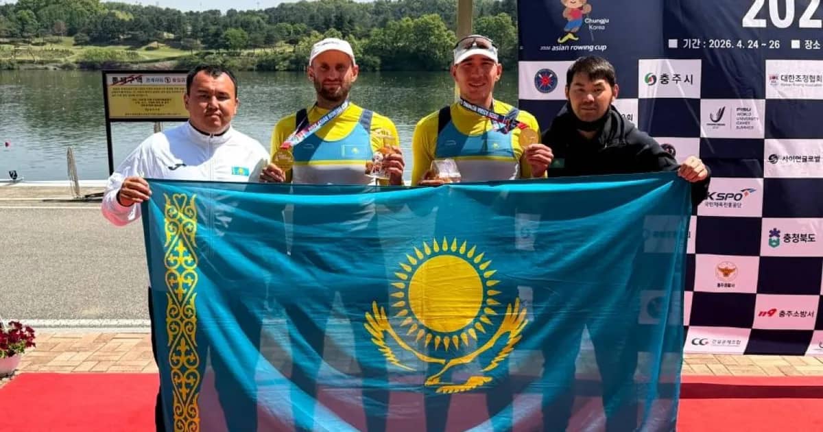Kazakhstan rowers win 6 medals at Asian Cup