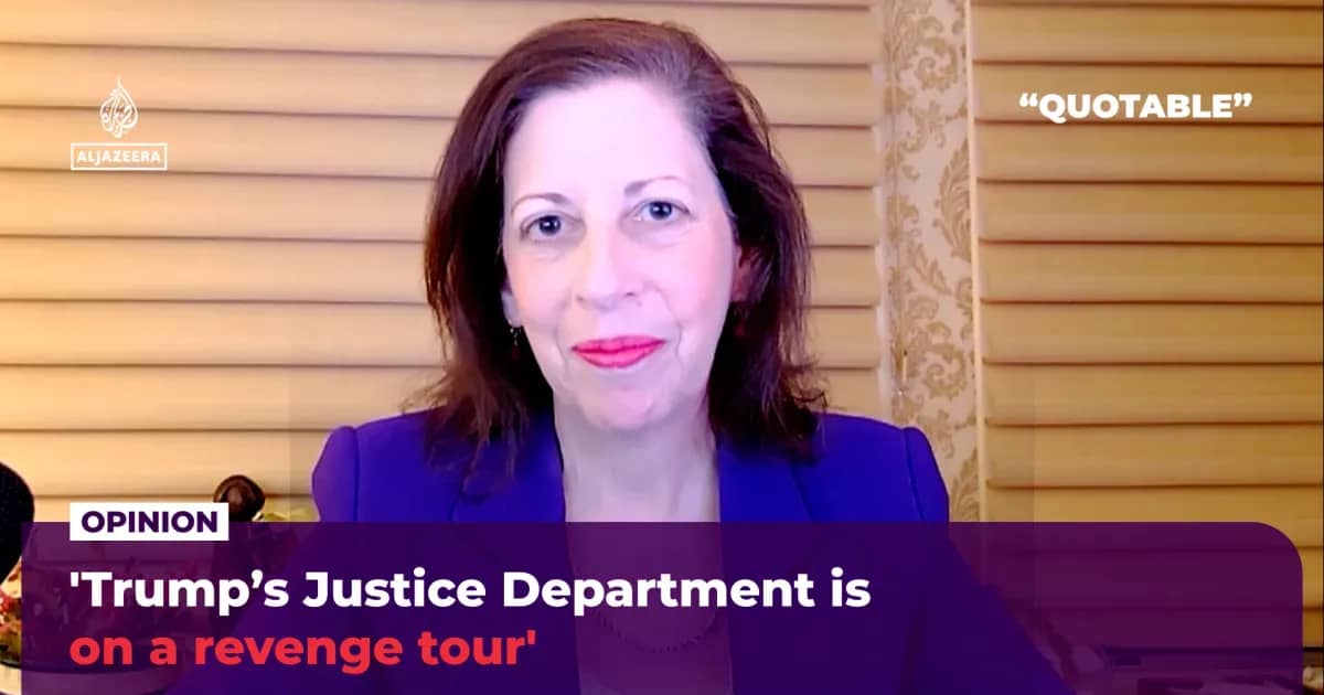 Trump's Justice Department on revenge tour: Comey case