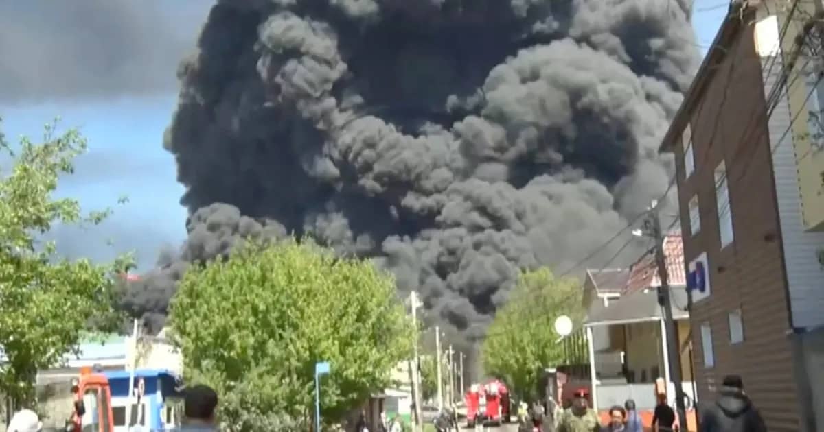 Ukrainian drones strike Russia's Tuapse refinery for third time
