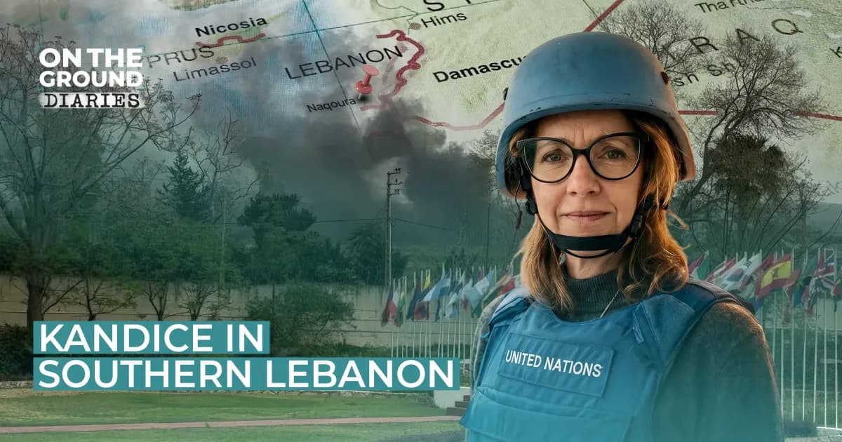 UN worker's life under fire in Lebanon: video diary