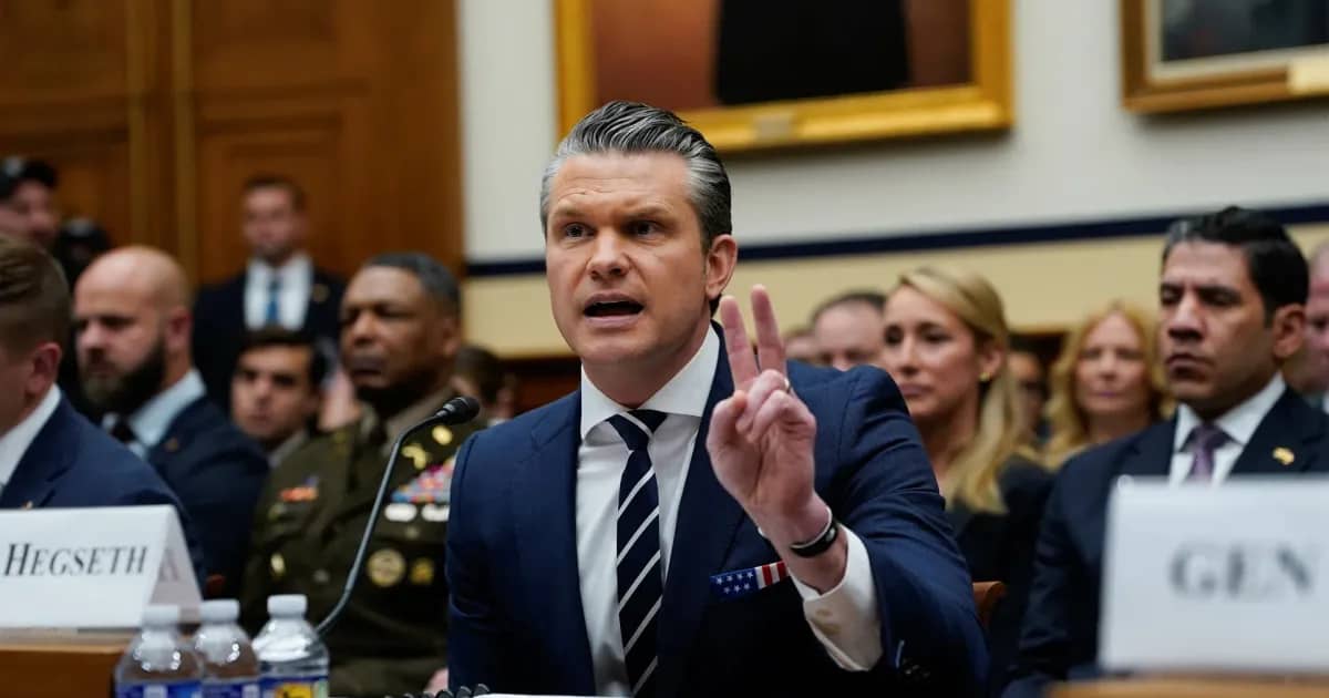 US lawmakers question Pete Hegseth over budget for war on Iran