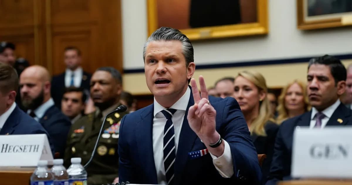 US lawmakers question Pete Hegseth over budget for war on Iran