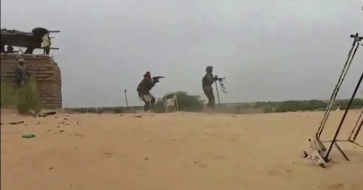 Video of heavy firefight in Mali published