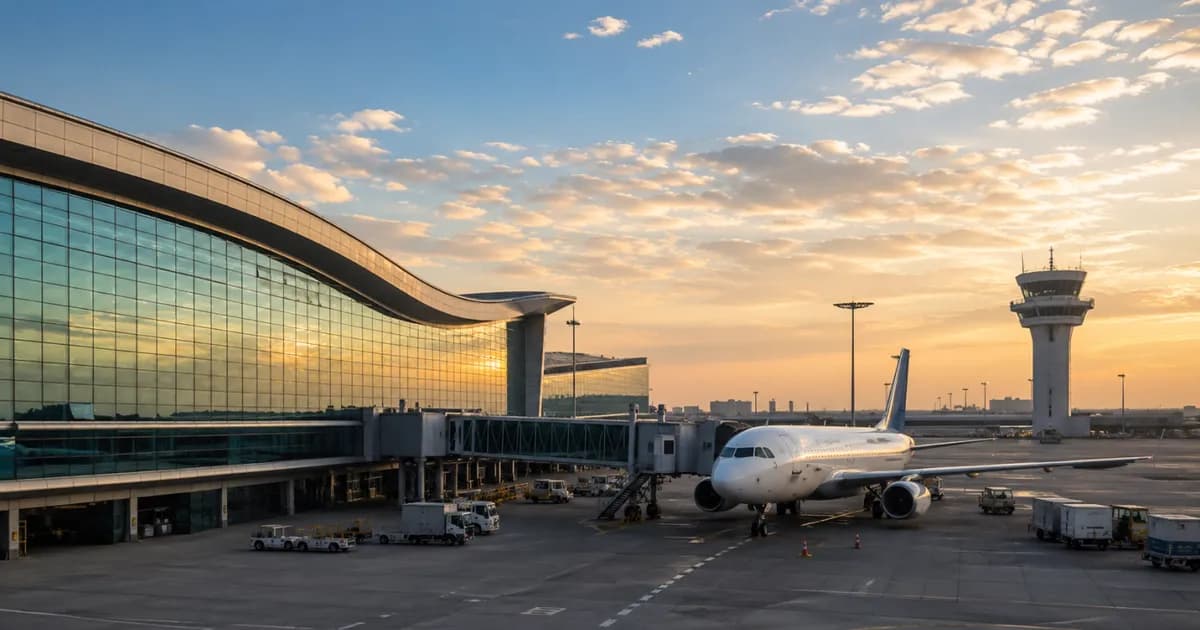 Who finances the construction of new airports in Kazakhstan and when will they open