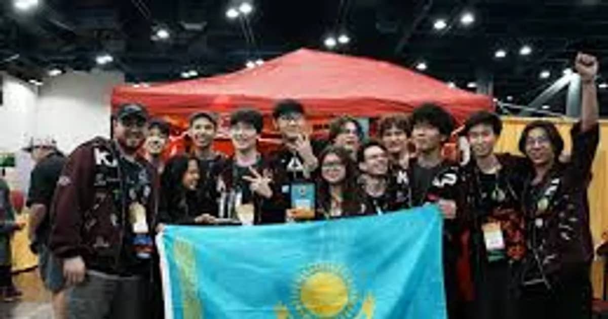 Almaty students conquer global robotics championship