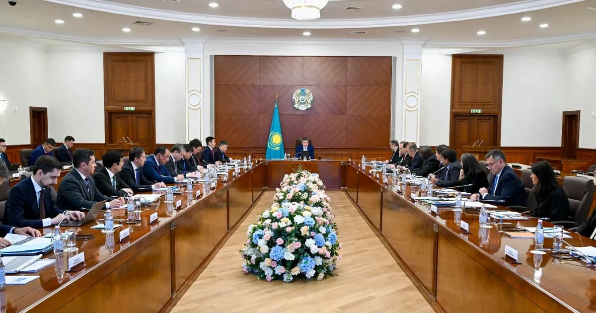 Олжас Бектенов Дүниежүзілік банк сарапшыларымен Қазақстан экономикасына салынатын инвестициялар ағынын ұлғайту жөніндегі шараларды талқылады