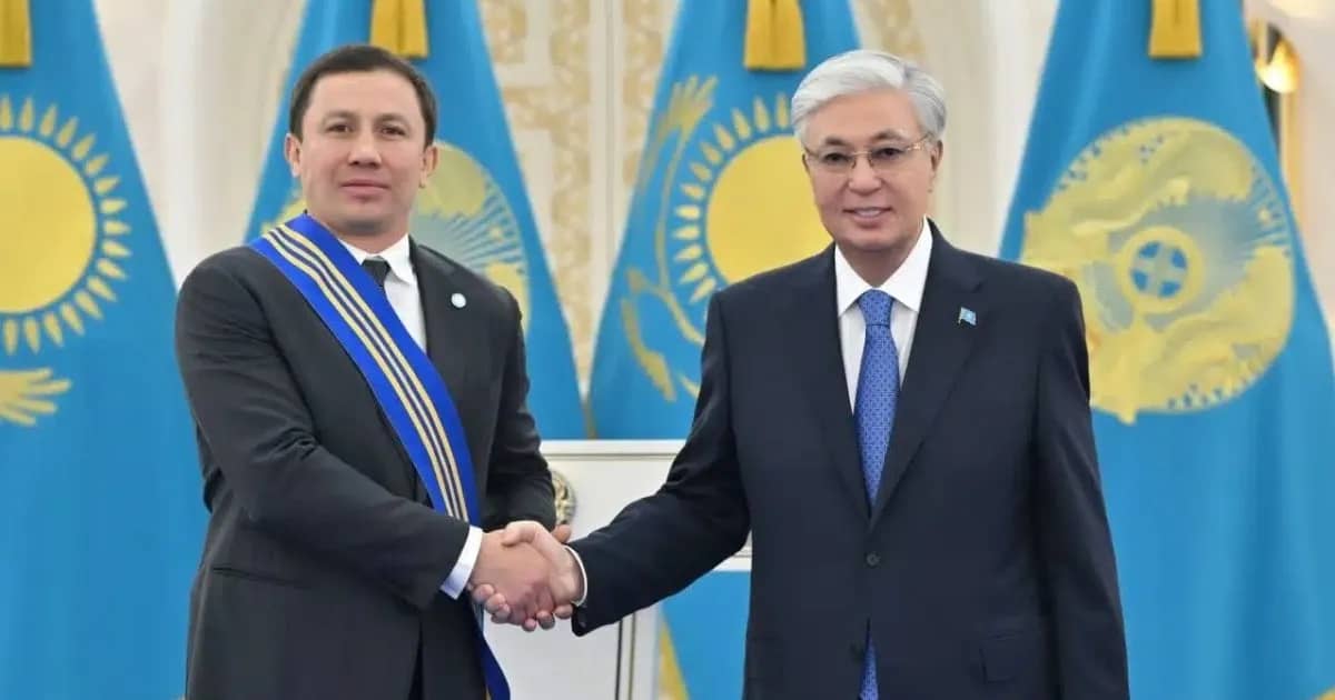 Тоқаев Головкинді Бокс даңқы залына енуімен құттықтады