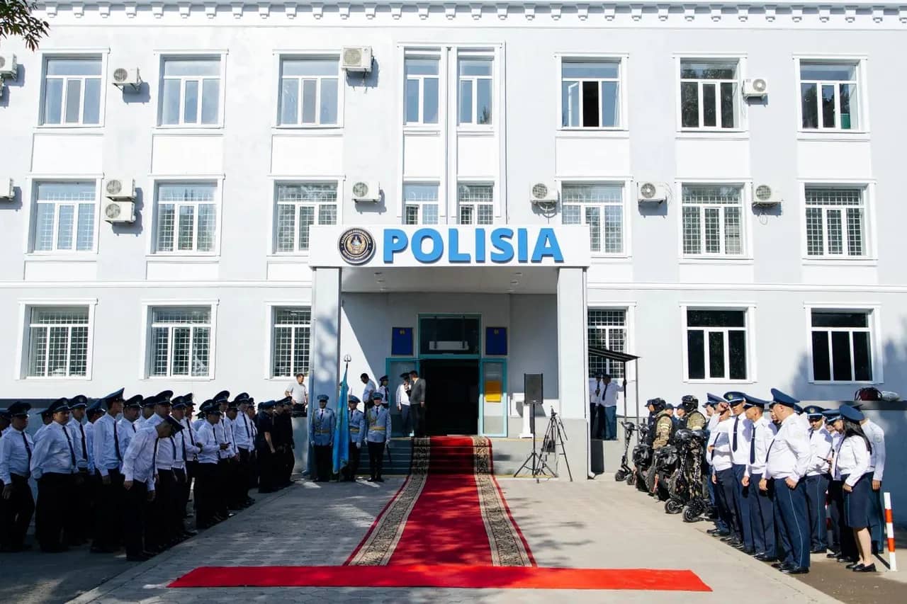 Абай полиция бөлімінің әкімшілік ғимараты пайдалануға берілді