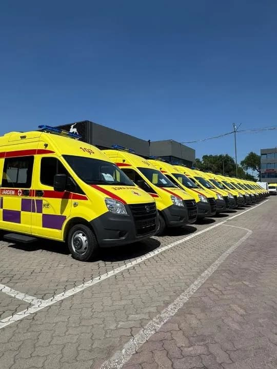 Алматы облысының жедел жәрдем автопаркі 90 жаңа көлікпен толықты