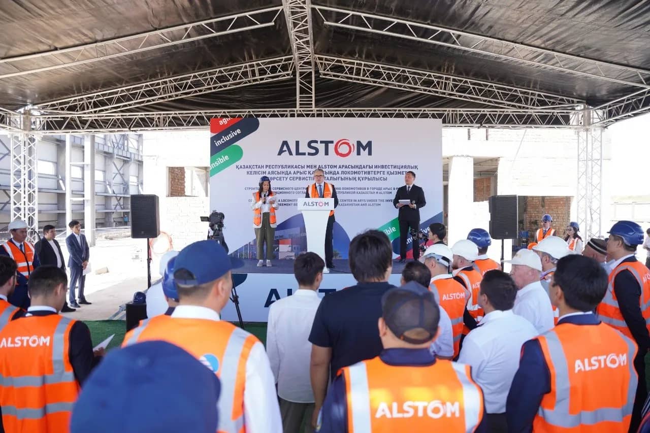 Alstom builds electric locomotive depot in Arys: €50 million investment