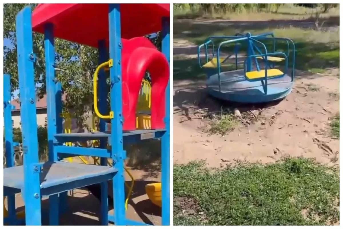 Ақмола облысында өз қаржысына балалар алаңын салған кәсіпкер енді 1,25 млн теңге айыппұл төлейді