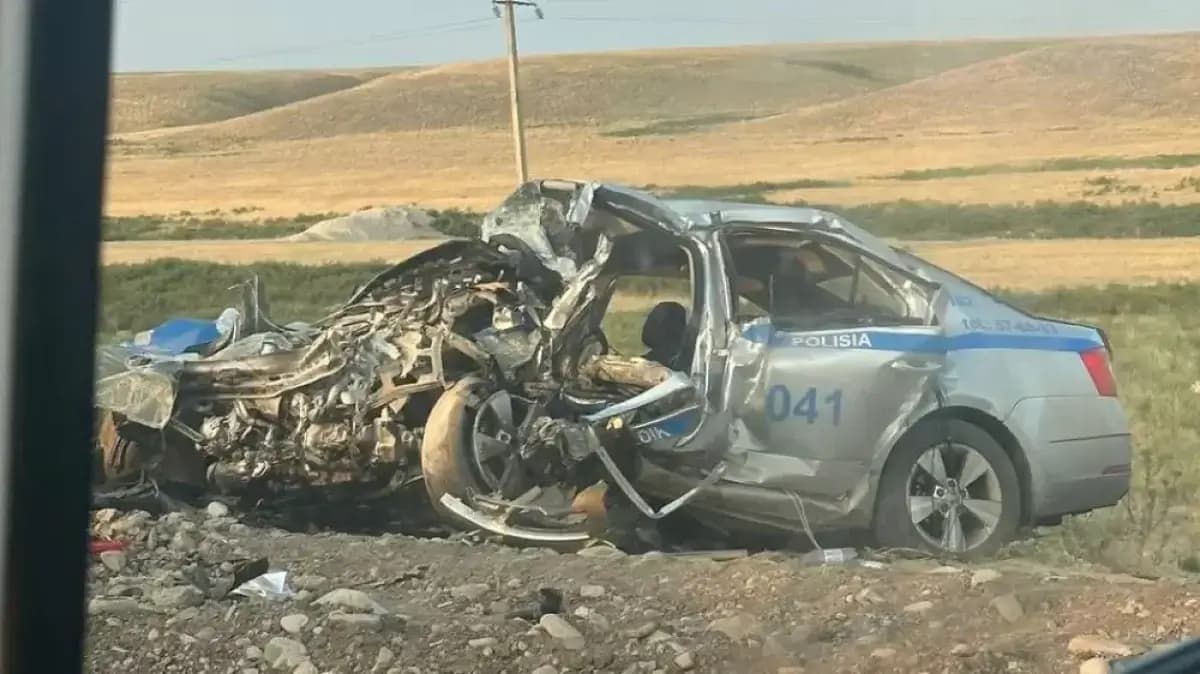 "Екеуі полиция": Жамбыл облысында жол апатынан 6 адам қайтыс болды