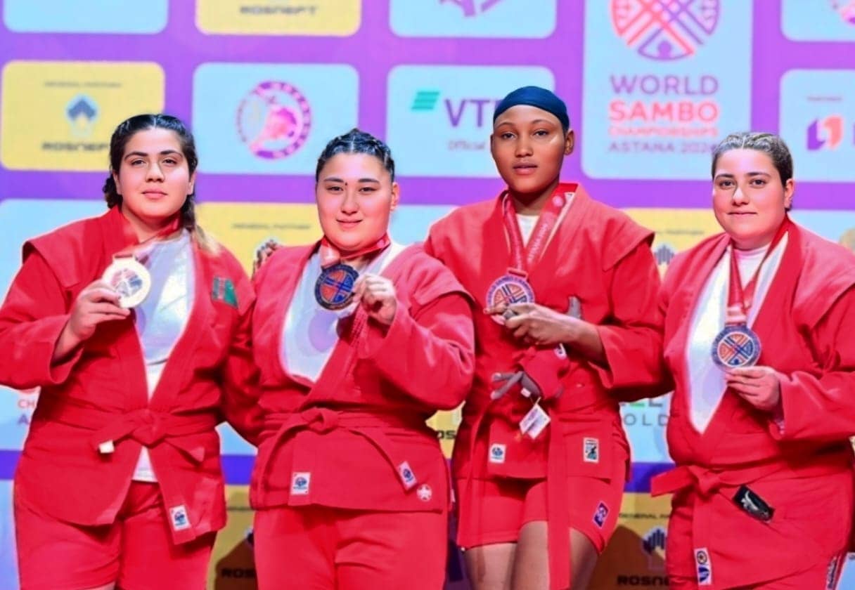 Әлем чемпионы Нұрила Асанқызы туған жері Түркістанға оралды