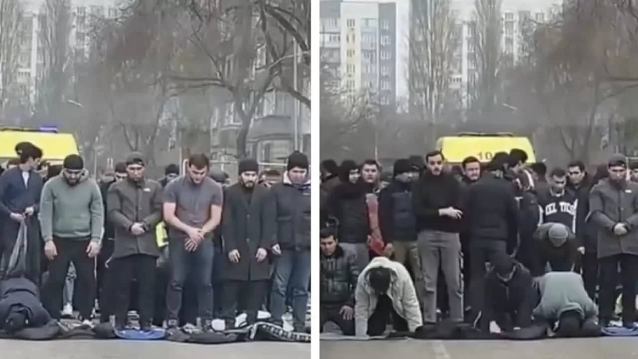 Мүфтият жолды жауып тастап намаз оқыған жамағатқа ескерту жасады