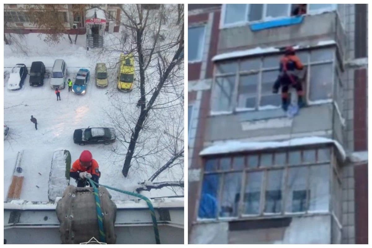 Астанада бала әйелді үсіп қалудан құтқарып қалды